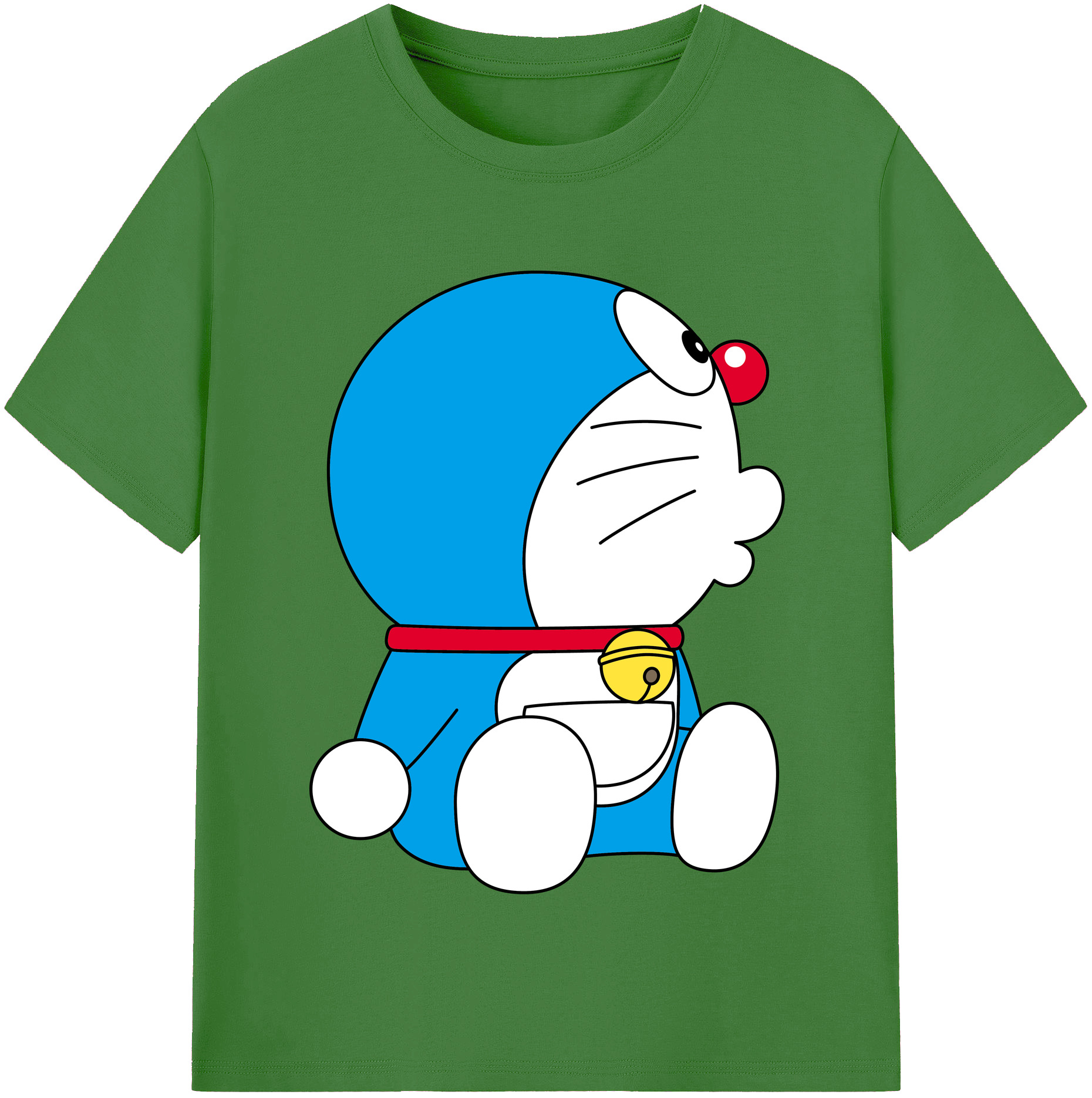 （画像用） ドラえもん Doraemon レディースカジュアルプリントTシャツ（綿100％）